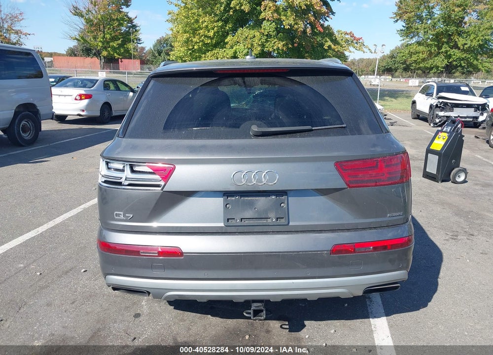 2019 AUDI Q7 45 PREMIUM VIN: WA1LHAF79KD037165