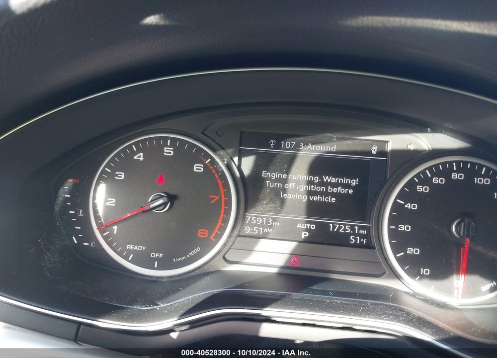 2017 AUDI A4 2.0T PREMIUM VIN: WAUANAF47HN040738