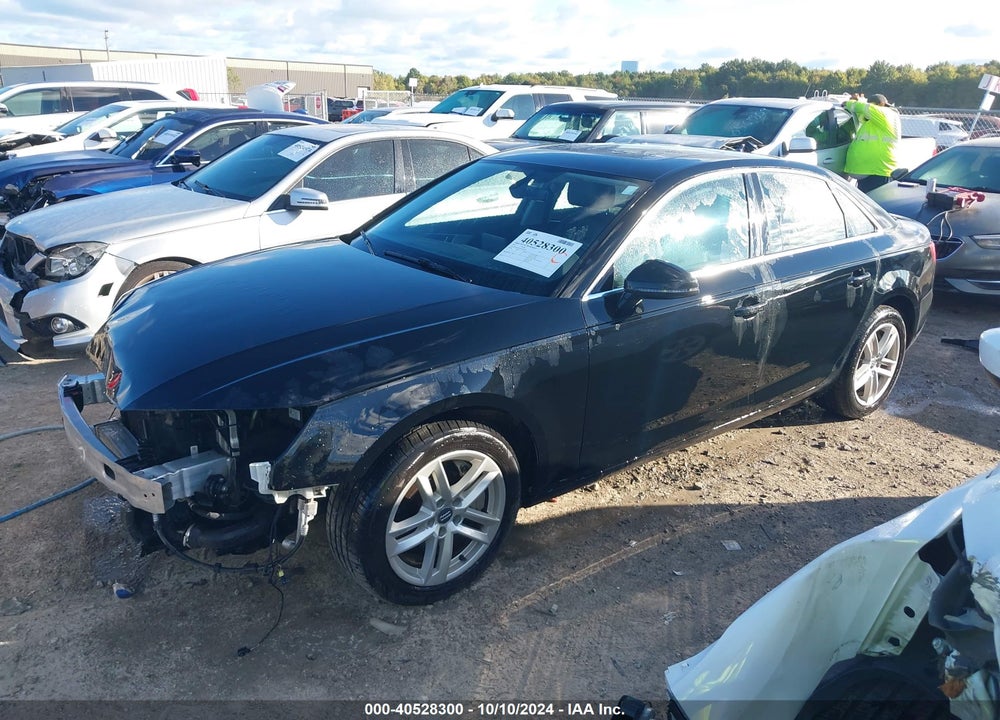 2017 AUDI A4 2.0T PREMIUM VIN: WAUANAF47HN040738