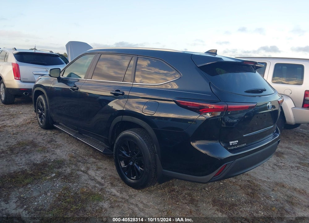 2024 TOYOTA HIGHLANDER HYBRID XLE VIN: 5TDKARAH4RS023953