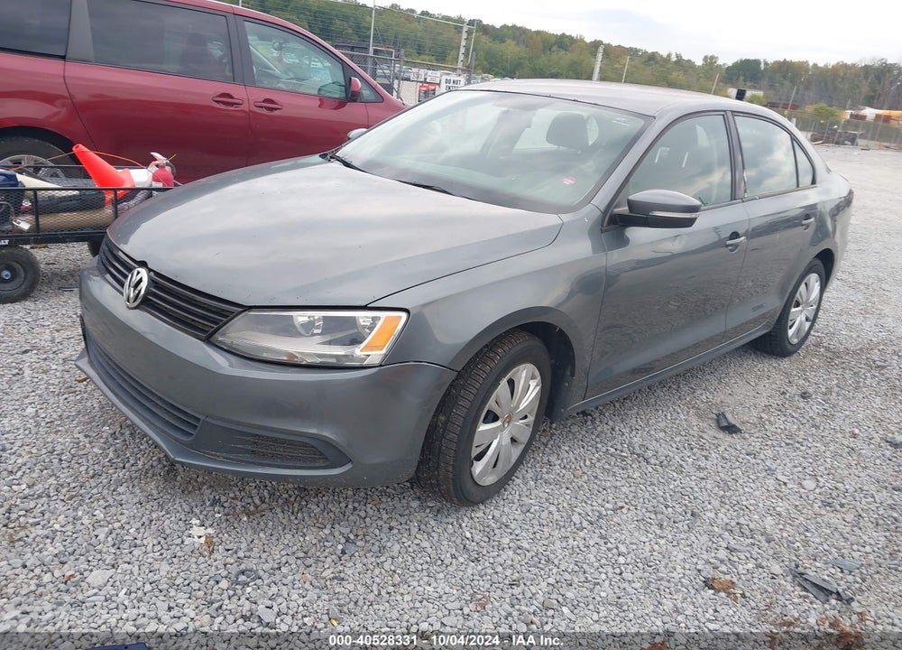 2012 VOLKSWAGEN JETTA 2.5L SE VIN: 3VWDP7AJ5CM335931