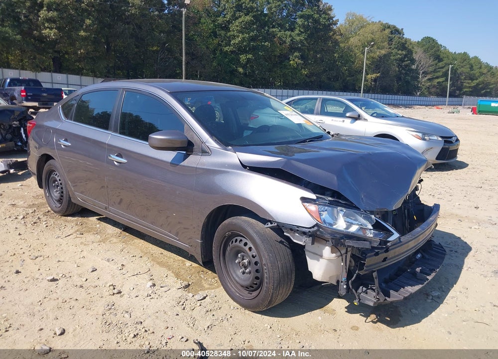 2019 NISSAN SENTRA S VIN: 3N1AB7AP0KY429024