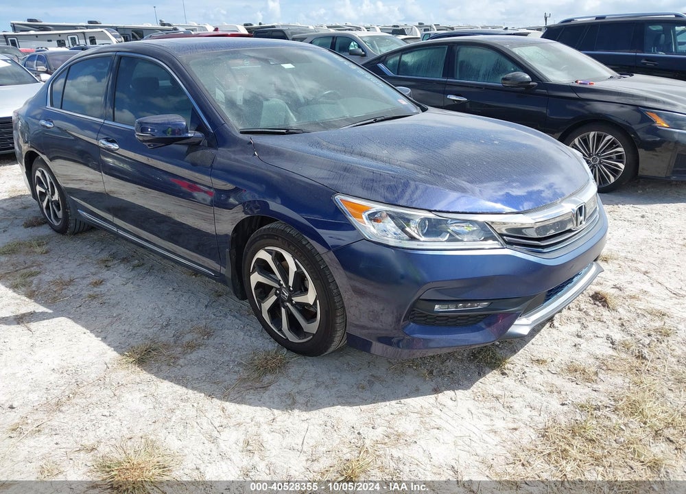 2016 HONDA ACCORD EX-L V-6 VIN: 1HGCR3F0XGA009578