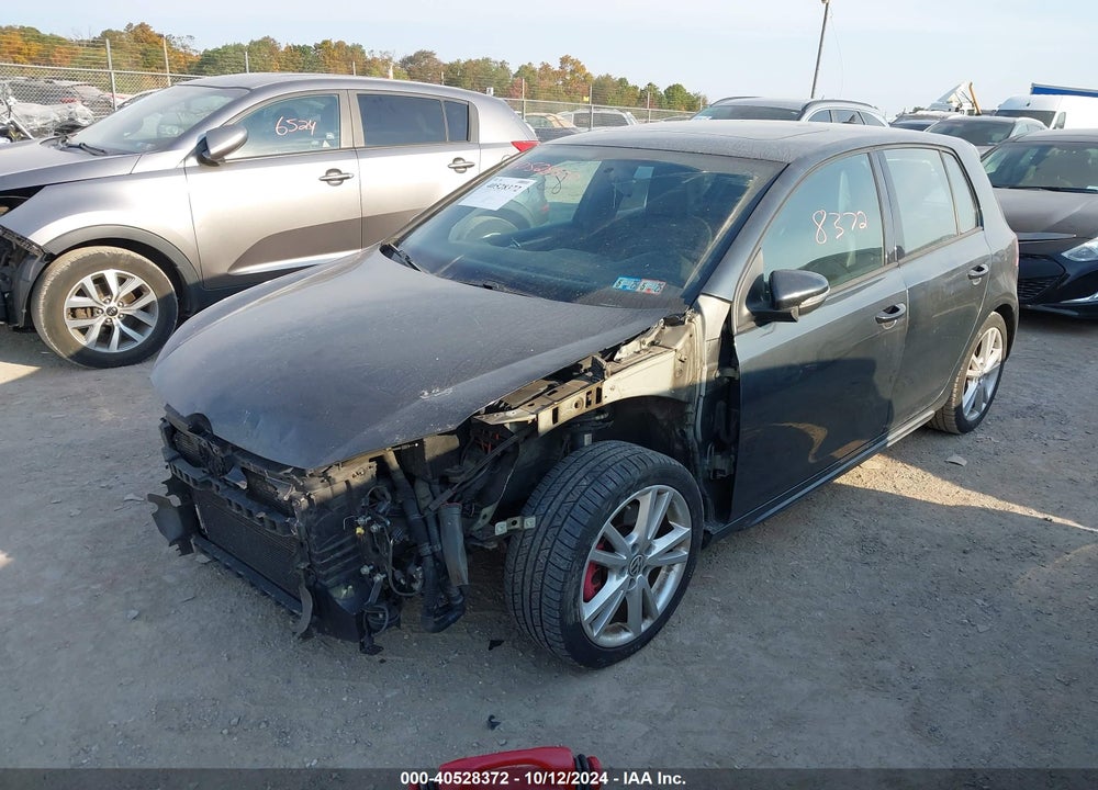 2014 VOLKSWAGEN GTI DRIVER'S EDITION VIN: WVWGD7AJ9EW010243