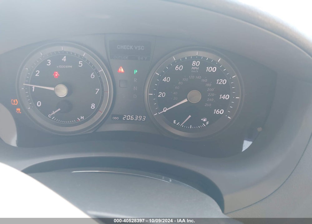 2009 LEXUS ES 350 VIN: JTHBJ46G692289726