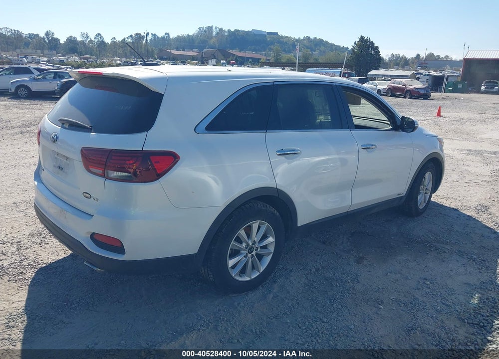2019 KIA SORENTO 3.3L LX VIN: 5XYPGDA54KG564145