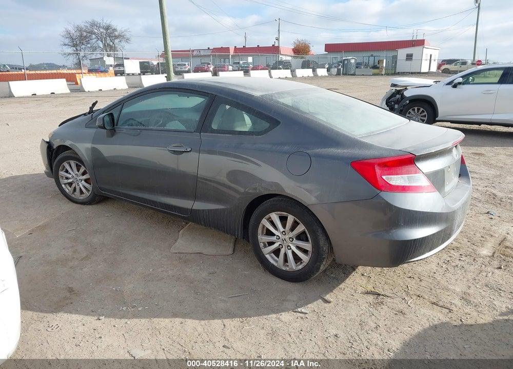 2012 HONDA CIVIC EX-L VIN: 2HGFG3B1XCH556234