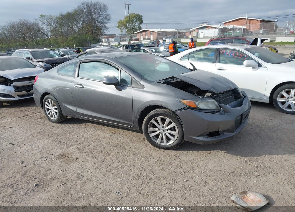 2012 HONDA CIVIC EX-L VIN: 2HGFG3B1XCH556234