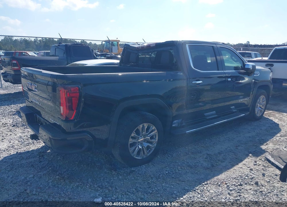 2022 GMC SIERRA 1500 4WD SHORT BOX DENALI VIN: 3GTUUGEL1NG672587