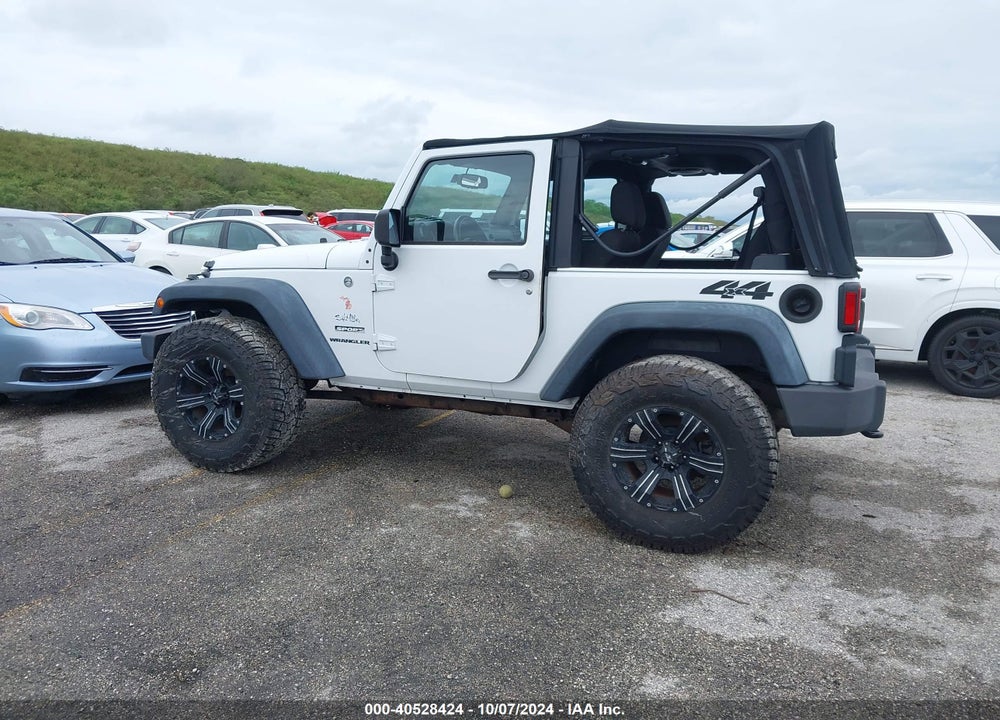 2014 JEEP WRANGLER SPORT VIN: 1C4AJWAG0EL222365