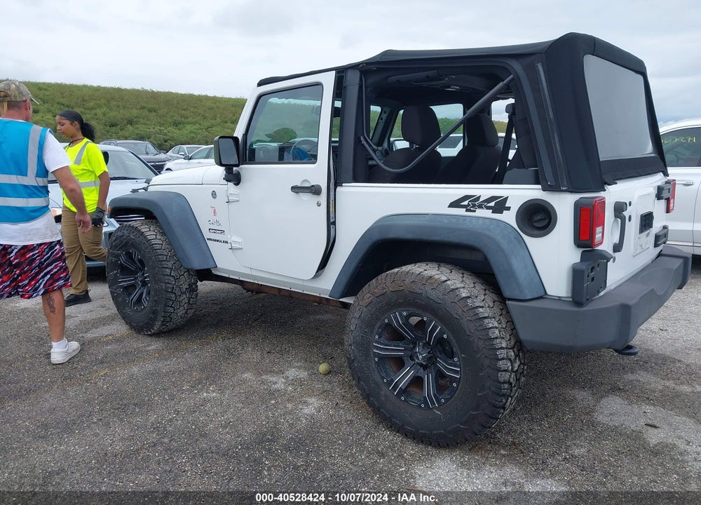 2014 JEEP WRANGLER SPORT VIN: 1C4AJWAG0EL222365