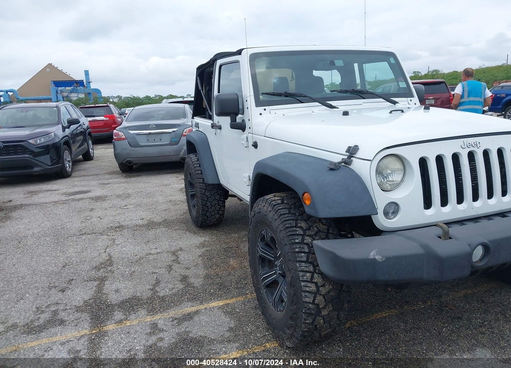 2014 JEEP WRANGLER SPORT VIN: 1C4AJWAG0EL222365