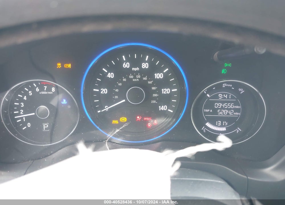 2018 HONDA HR-V EX VIN: 3CZRU5H51JM709652
