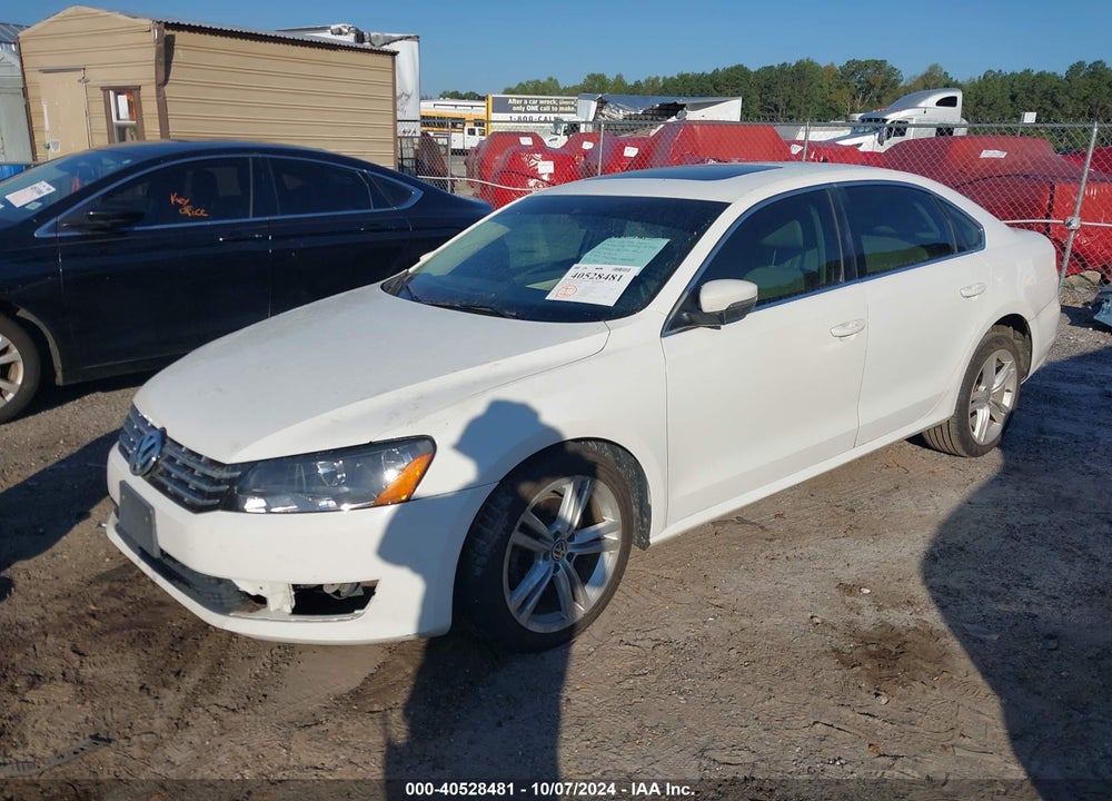 2014 VOLKSWAGEN PASSAT 2.0L TDI SE VIN: 1VWBN7A3XEC011926