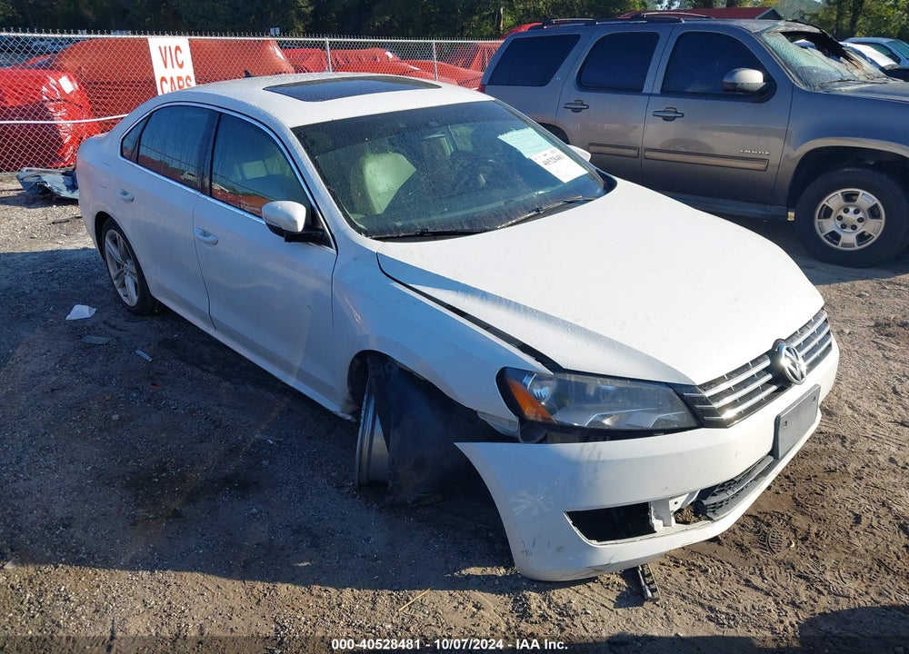 2014 VOLKSWAGEN PASSAT 2.0L TDI SE VIN: 1VWBN7A3XEC011926