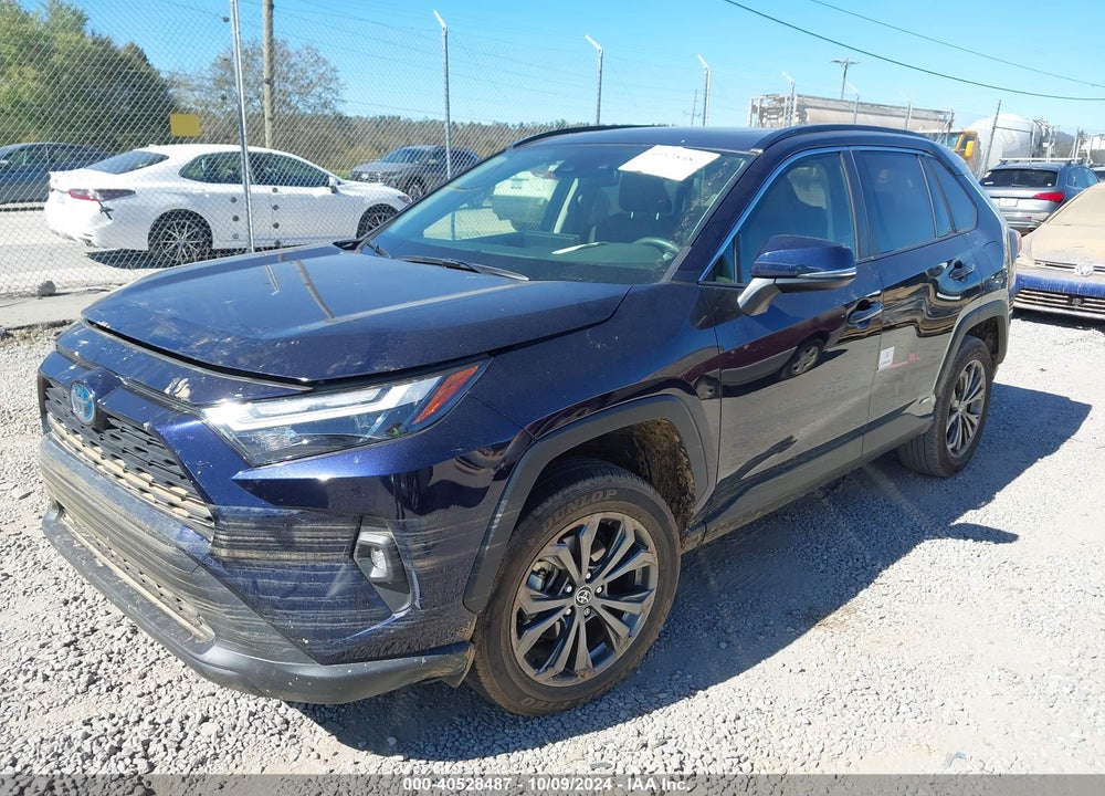 2022 TOYOTA RAV4 HYBRID XLE PREMIUM VIN: JTMB6RFV0ND068619