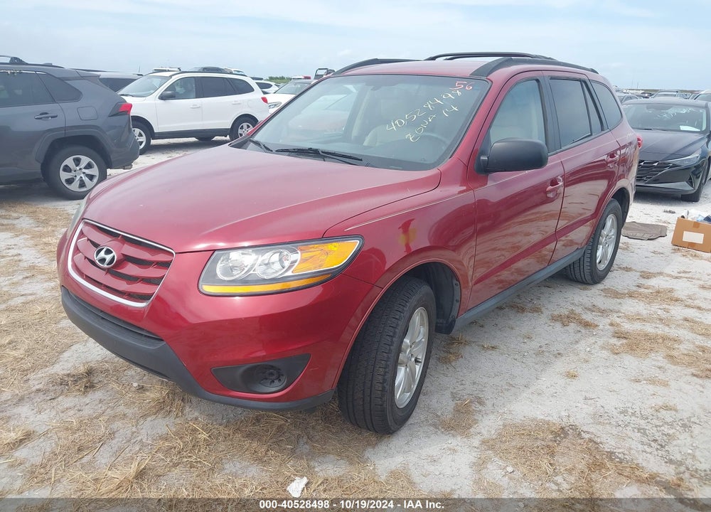 2010 HYUNDAI SANTA FE GLS VIN: 5NMSG3AB2AH390686
