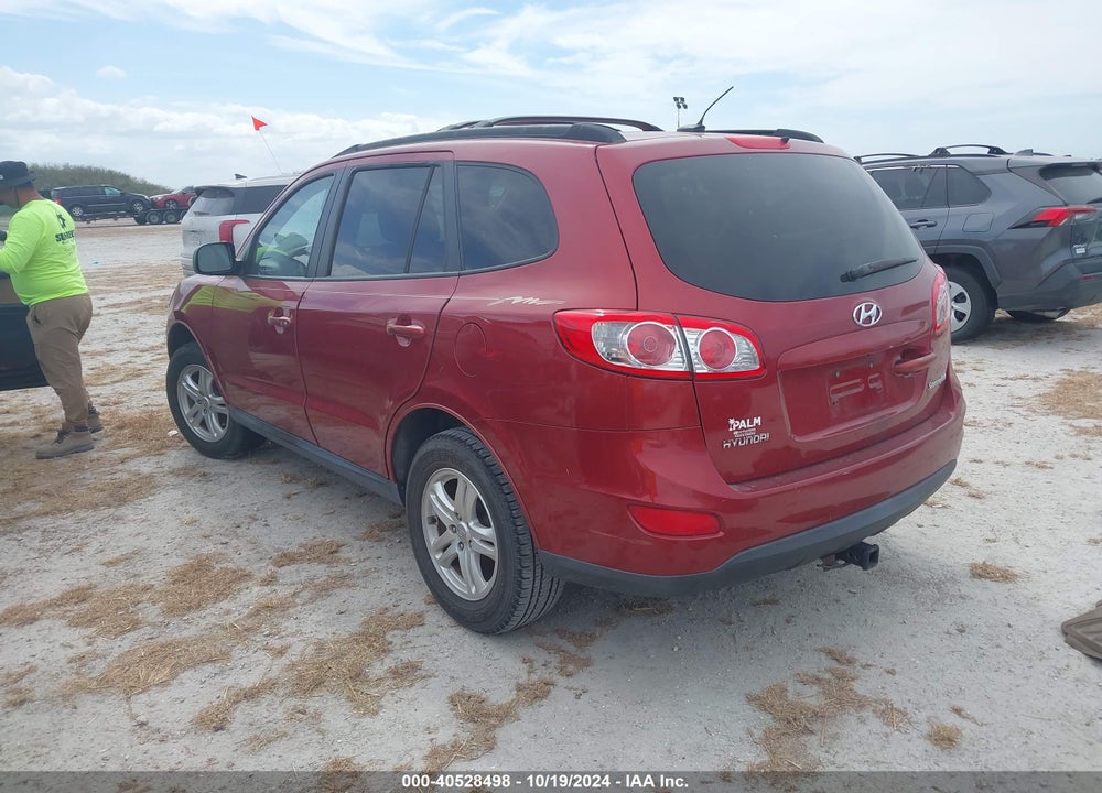 2010 HYUNDAI SANTA FE GLS VIN: 5NMSG3AB2AH390686