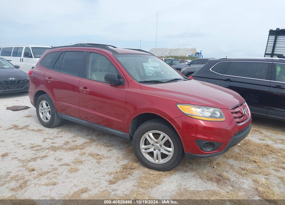2010 HYUNDAI SANTA FE GLS VIN: 5NMSG3AB2AH390686