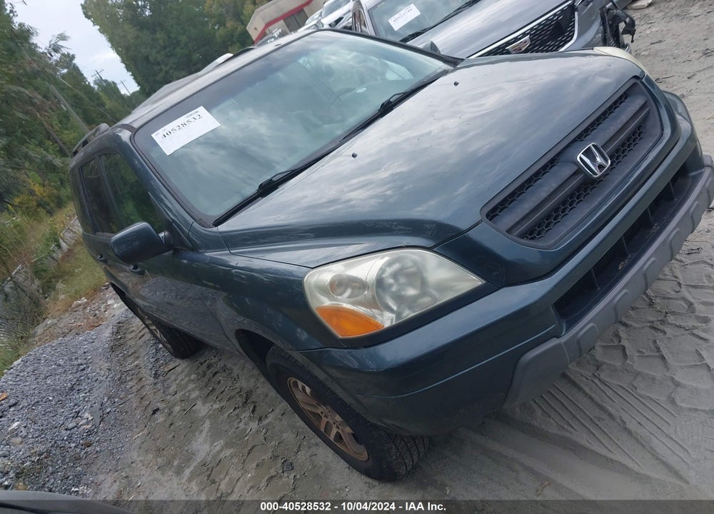 2004 HONDA PILOT EX-L VIN: 5FNYF18654B010773