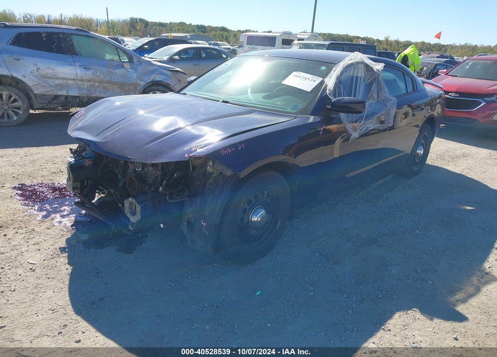 2016 DODGE CHARGER POLICE VIN: 2C3CDXKT8GH189251