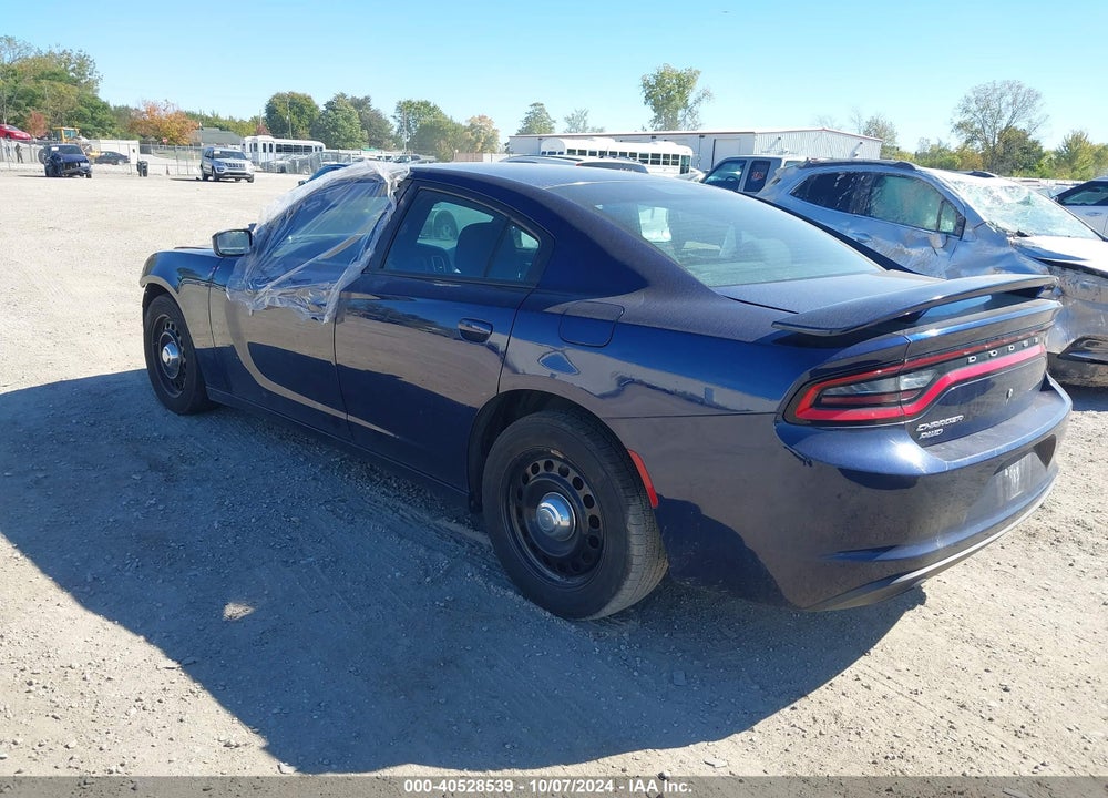 2016 DODGE CHARGER POLICE VIN: 2C3CDXKT8GH189251