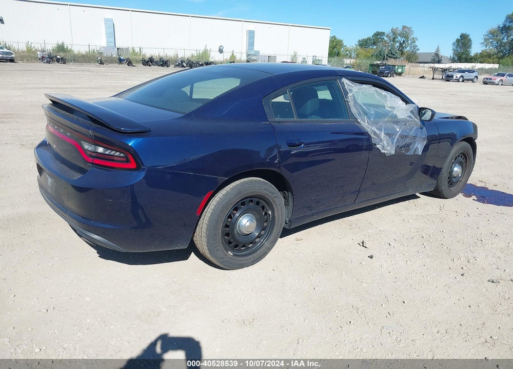 2016 DODGE CHARGER POLICE VIN: 2C3CDXKT8GH189251