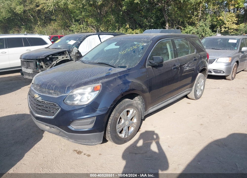 2017 CHEVROLET EQUINOX LS VIN: 2GNALBEK8H1542794