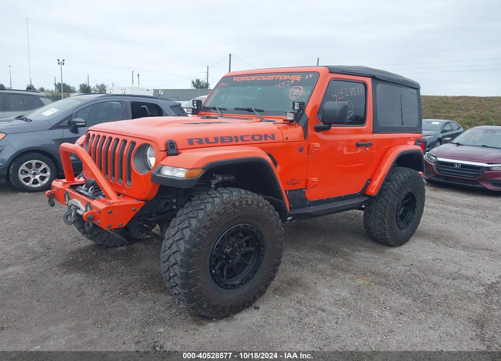 2018 ANGLER JEEP WR RUBICON 4X4 VIN: 1C4HJXCN1JW195976
