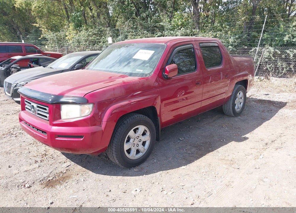 2006 HONDA RIDGELINE RTL VIN: 2HJYK16536H526225