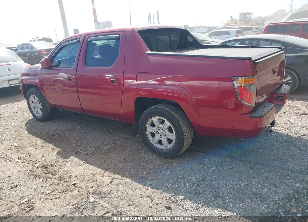 2006 HONDA RIDGELINE RTL VIN: 2HJYK16536H526225