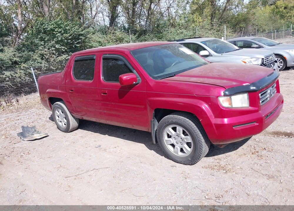 2006 HONDA RIDGELINE RTL VIN: 2HJYK16536H526225