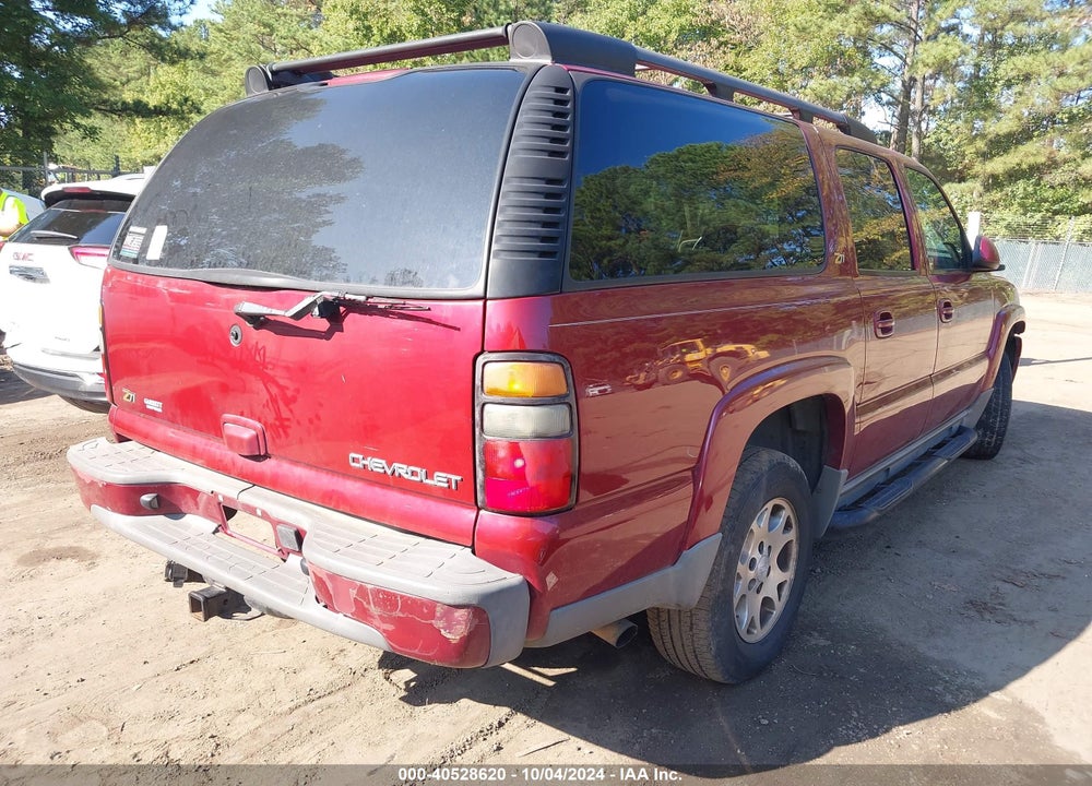 2004 CHEVROLET SUBURBAN 1500 Z71 VIN: 3GNFK16Z44G296522