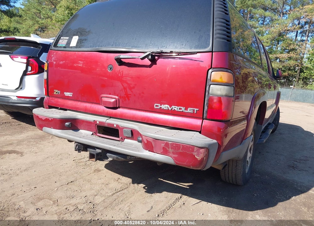 2004 CHEVROLET SUBURBAN 1500 Z71 VIN: 3GNFK16Z44G296522