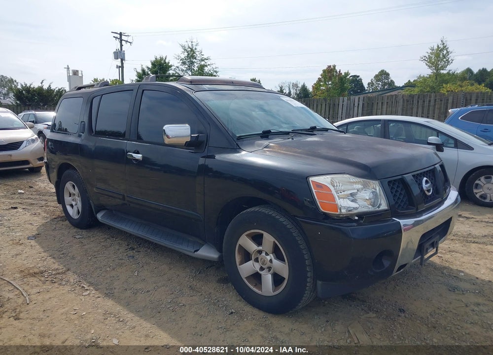 2004 NISSAN PATHFINDER ARMADA SE VIN: 5N1AA08AX4N719663