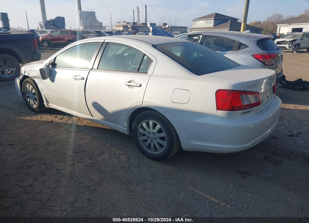 2012 MITSUBISHI GALANT FE VIN: 4A32B2FF6CE022051