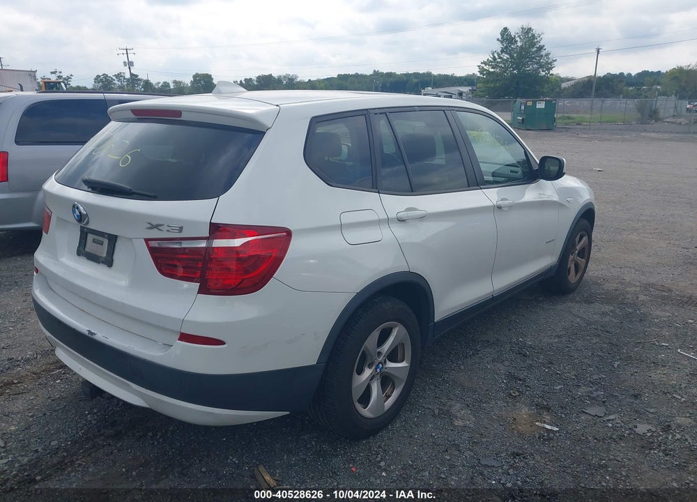 2011 BMW X3 XDRIVE28I VIN: 5UXWX5C59BL713683