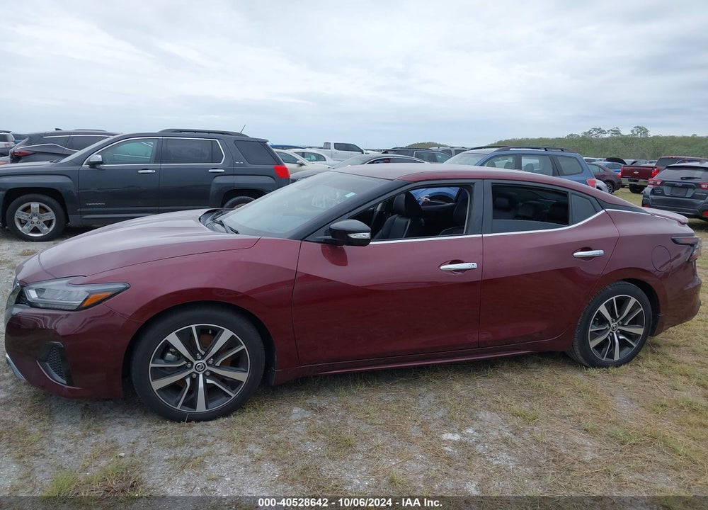2021 NISSAN MAXIMA SV XTRONIC CVT VIN: 1N4AA6CV8MC501272