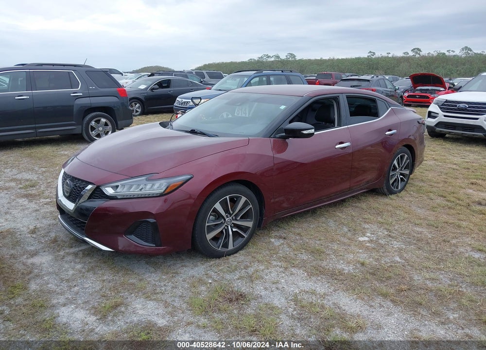 2021 NISSAN MAXIMA SV XTRONIC CVT VIN: 1N4AA6CV8MC501272