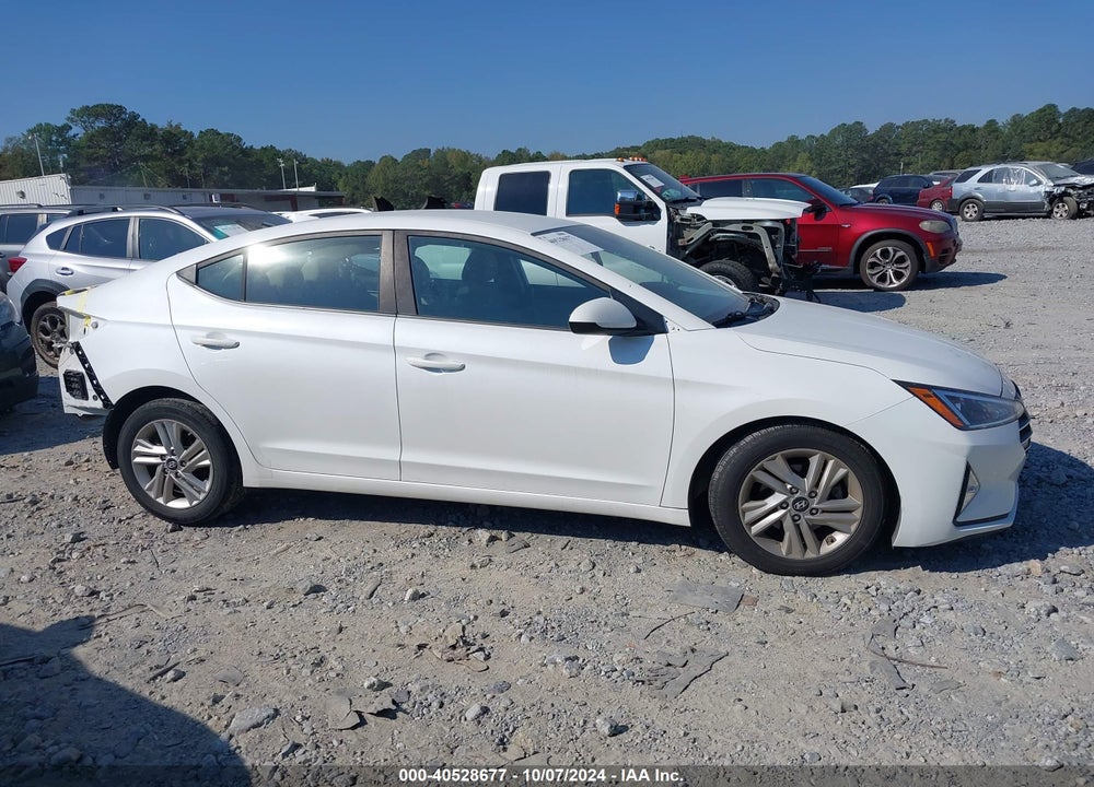 2019 HYUNDAI ELANTRA SEL VIN: 5NPD84LF9KH414627