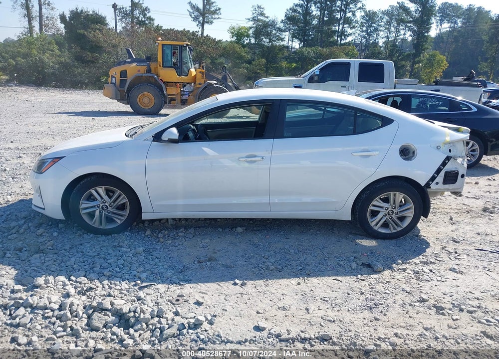 2019 HYUNDAI ELANTRA SEL VIN: 5NPD84LF9KH414627