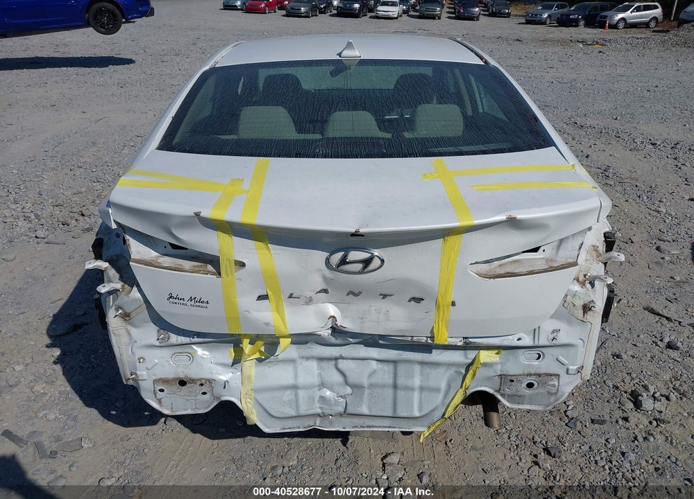 2019 HYUNDAI ELANTRA SEL VIN: 5NPD84LF9KH414627