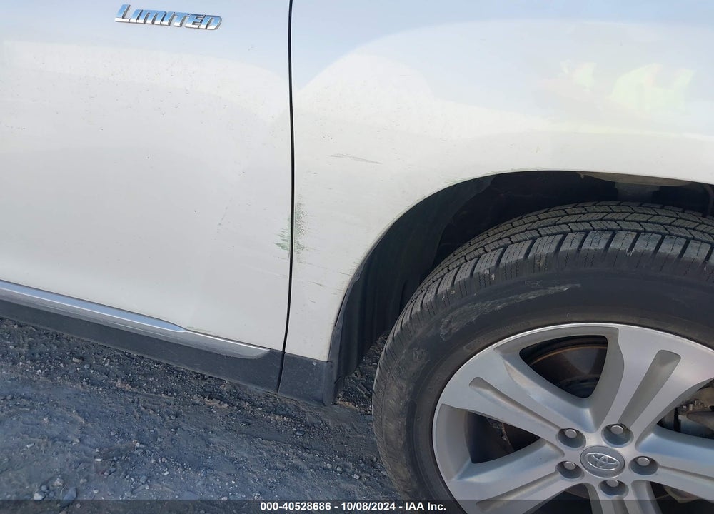 2012 TOYOTA HIGHLANDER LIMITED V6 VIN: 5TDYK3EH4CS063391