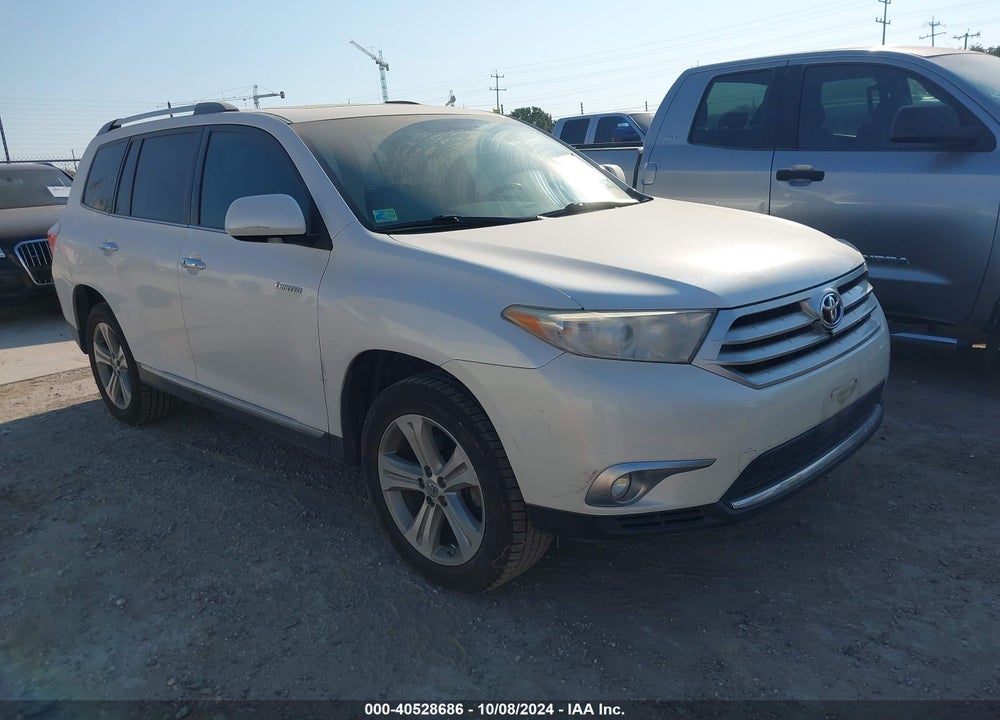 2012 TOYOTA HIGHLANDER LIMITED V6 VIN: 5TDYK3EH4CS063391
