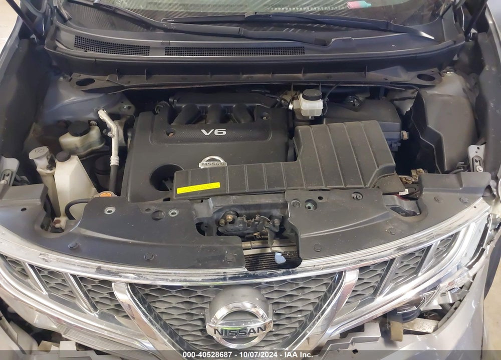 2012 NISSAN MURANO SL VIN: JN8AZ1MW3CW211052