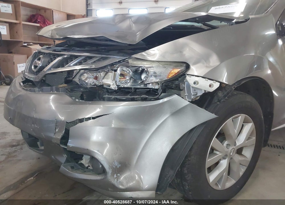 2012 NISSAN MURANO SL VIN: JN8AZ1MW3CW211052