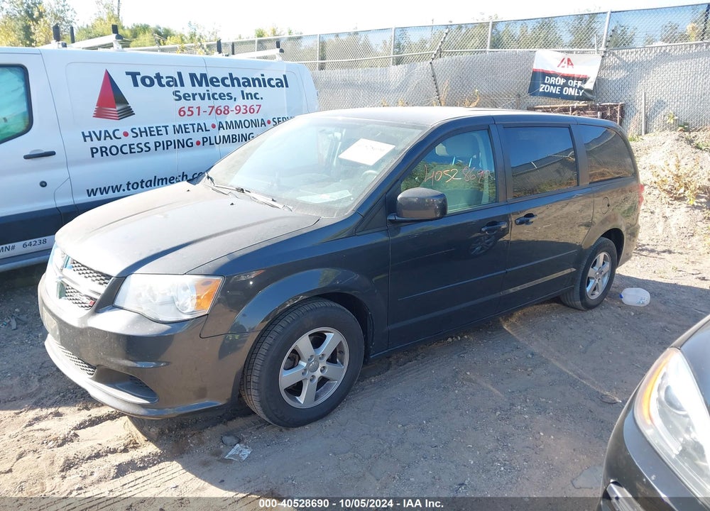 2012 DODGE GRAND CARAVAN SXT VIN: 2C4RDGCG7CR405330