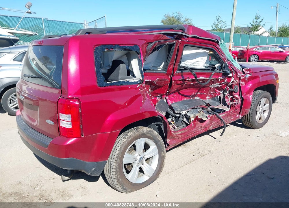 2014 JEEP PATRIOT LATITUDE VIN: 1C4NJRFB7ED810533