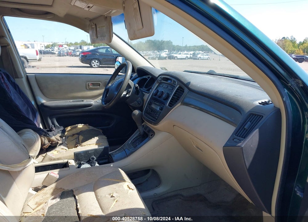 2003 TOYOTA HIGHLANDER V6 VIN: JTEGF21A530084719