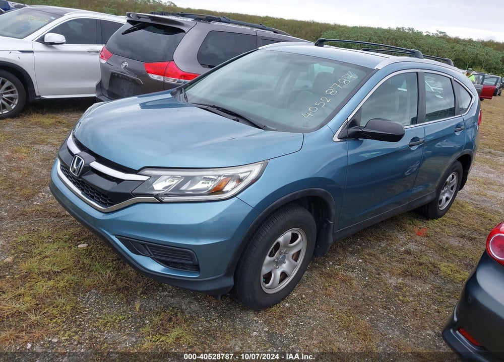 2015 HONDA CR-V LX VIN: 2HKRM3H37FH552702